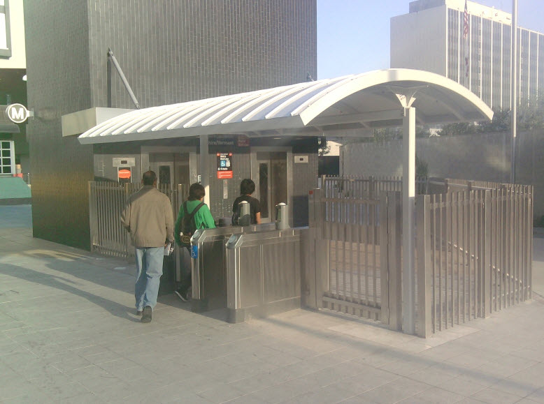 Metro Station With Elevators